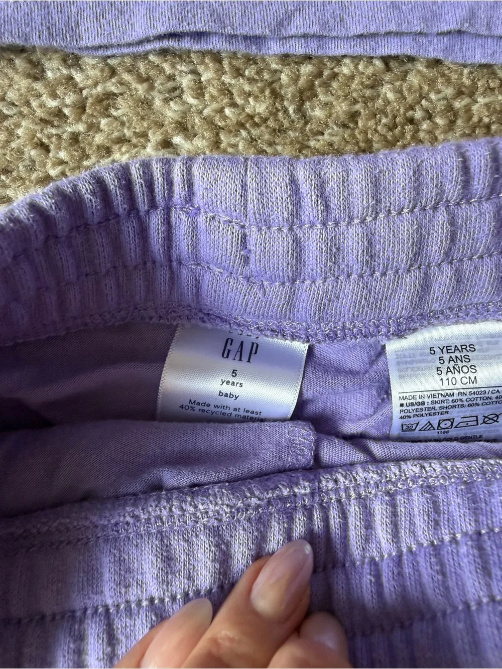 GAP Tee and Skirt Set (5T)